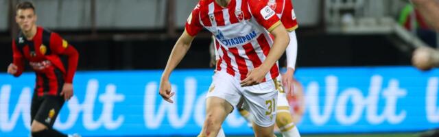 ZA NJEGA I DALJE NEMA MESTA NA MARAKANI: Fudbaler Crvene zvezde Uroš Sremčević na pozajmici u Radničkom 1923