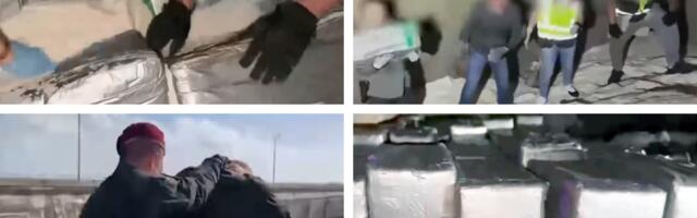 Kopali rukama i lopatama da dođu do kokaina: Pogledajte kako je presretnut ''balkanski kartel'' sa 10 tona droge (VIDEO)