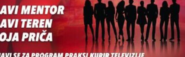 TRAŽIMO NOVU GENERACIJU PRAKTIKANATA KURIR TELEVIZIJE ZA POZICIJU NOVINAR REPORTER – PREPOZNAJEŠ SE? PRIJAVI SE!