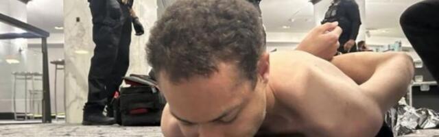 CRNA KOŠULJA, CRVENA KRAVATA I PIŠTOLJ: Pogledajte šta je radio napadač na Trampa nekoliko minuta pre haosa u hotelu! (FOTO)