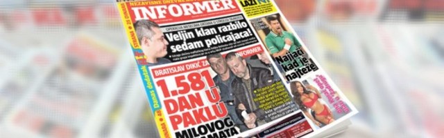 SAMO U DANAŠNJEM INFORMERU! EKSKLUZIVNO Bratislav Dikić za Informer: 1.571 dan u paklu Milovog kazamata!