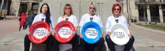 Protest vaspitačica zbog mizernih plata