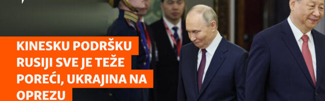 Kinesku podršku Rusiji sve je teže poreći, Ukrajina na oprezu