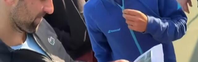 Novak Đoković otkrio buduću zvezdu i posle treninga poručio: "Seti se ovog kad budeš osvojio prvi Grend slem!"