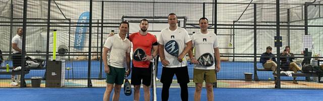VODAVODA Sportal padel biznis Liga: Četvrto kolo donelo najveće iznenađenje sezone!