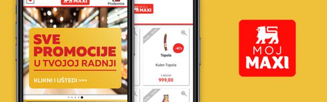 Lansirana Moj Maxi aplikacija lojalnosti – popusti i lakša kupovina u prvom planu
