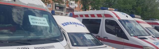 Osam sanitetskih vozila u kvaru – Novi Pazar nema sredstava da ih popravi