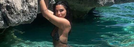 ATRAKTIVNA ĐULIJA U ZAGRLJAJU KAPITENA SRBIJE! Brutalna Italijanka zapalila mreže prisnom fotografijom sa srpskim reprezentativcem! (FOTO)