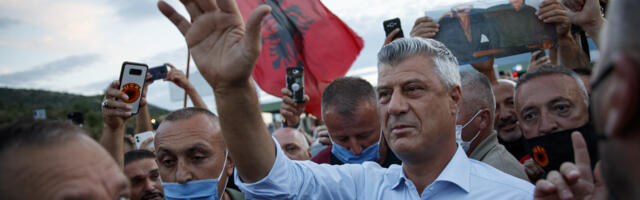 "SLOBODA ZA TAČIJA" OPASNA JE OPERACIJA Skup podrške bivšim vođama tzv. OVK u Skoplju je deo šire akcije