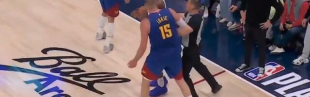 JOKIĆ U ŽESTOKOM KLINČU SA ZVEZDOM MINESOTE! Srbin se iznervirao i nasrnuo na Edvardsa: Detalj koji je mnogima promakao! (VIDEO)