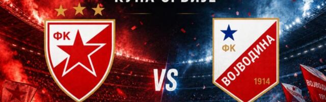 Zvezda - Vojvodina: Finale Kupa Srbije, šampion juri šestu duplu krunu u nizu, Voša treću pobedu