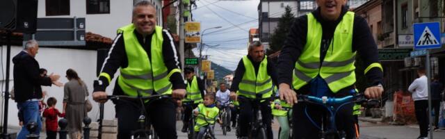 Grad bez i jedne biciklističke staze biciklijadom obilježio Evropska nedjelja mobilnosti
