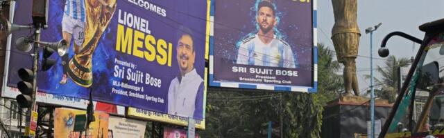 LIČI NA SVE, OSIM NA MESIJA... Čuveni Argentinac dobio statuu u Indiji - ovo jednostavno morate da vidite! (FOTO, VIDEO)