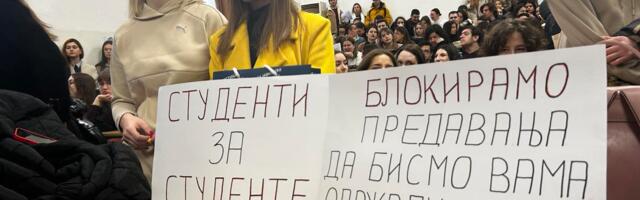 Studenti u Nišu na više lokacija organizuju akciju prikupljanja potpisa 28. decembra