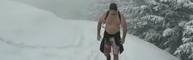 "SRPSKI AJSMEN" IZ LESKOVCA PRKOSI MINUSU! Vladimir go do pojasa planinari na MINUS 10, pliva u zaleđenim jezerima, a sve zbog OVOG benefita (FOTO, VIDEO)