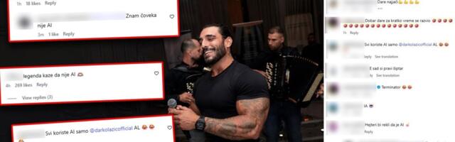 Darko Lazić "ne zna šta je dvoglavi orao", ali zna da se fotošopira! Ljudi mu poručili: Džabe se budžiš, nismo ti zaboravili izdaju sa Albankom