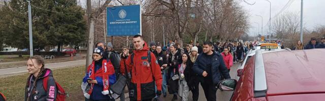Niš ispratio studente nakon „Studentskog edikta“ i sprema se za Beograd i 15. mart