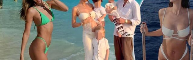 Šanse su 0,00002 odsto! Prezgodna žena čuvenog fudbalera drugi put rađa blizance (FOTO GALERIJA)