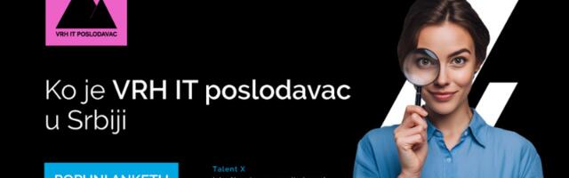 Počelo je istraživanje ‘Talent X 2025’: IT stručnjaci biraju najbolje poslodavce u Srbiji
