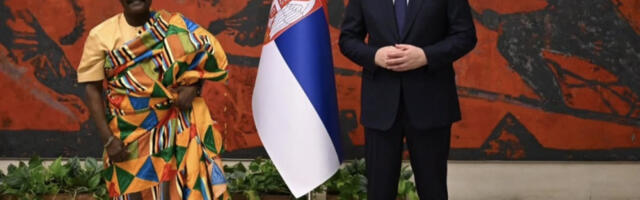 “Srbija i Gana neguju veze zasnovane na poštovanju i solidarnosti”: Predsednik primio akreditivna pisma ambasadora Gane (FOTO)