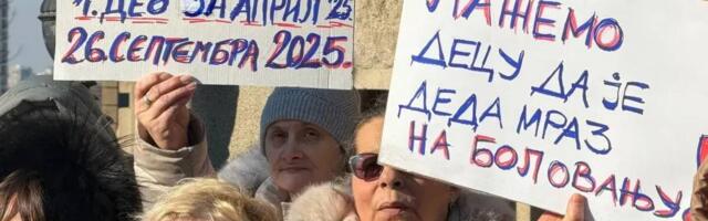 Protest radnika i seljaka juga Srbije 10. marta u Vranju