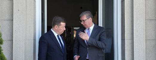 Vučić nakon sastanka sa Okamurom: “Nastavićemo da unapređujemo saradnju u svim oblastima”