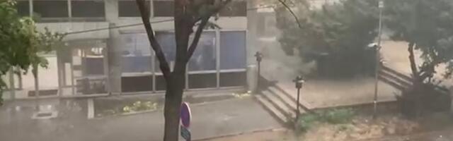 Velike padavine nisu zaobišle ni Beograd (VIDEO)
