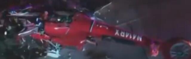 HOROR u Sakramentu: Helikopter pao na auto-put (FOTO/VIDEO)