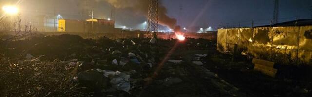 Požar u Radničkom iza stare fabrike „Džinsi“