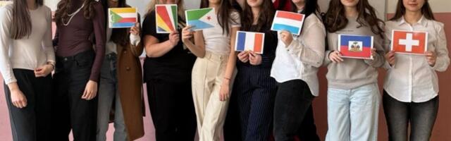 Vlasotinački gimnazijalci obeležili Mesec frankofonije