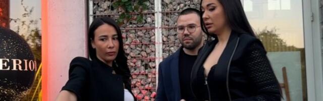 Sanja Vučić blista na reviji Bate Spasojevića: Pevačica sva u crnom (VIDEO)