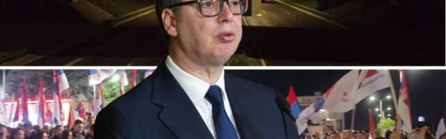 "ACO, SRBINE!" Spektakularan doček predsednika Vučića iz Kine - RAZVILI TROBOJKE I ZAPALILI BAKLJE! (VIDEO)