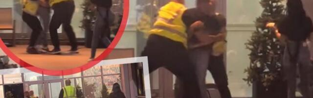 SKANDAL NAD SKANDALIMA: ASMIN DEMOLIRAO DVORIŠTE "ELITE" PA HTEO DA RAZLUPA MAJU: Obezbeđenje pomahnitalog Durdžića ne pušta iz vida! (VIDEO)