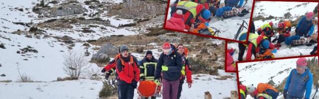 Drama na Prokletijama! Amerikanka pala i polomila nogu