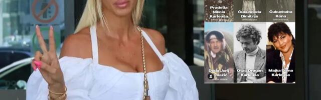 Jelena Karleuša objavila fotografije svojih predaka: Među njima pilot, grofica, ali i preci iz Vranja