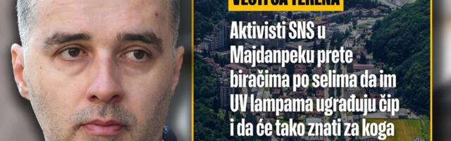 SAVO MANOJLOVIĆ PREŠAO NA MRAČNU STRANU NAUČNE FANTASTIKE "Kreni-promeni" tvrdi da SNS čipuje birače da bi se znalo za koga glasaju?!