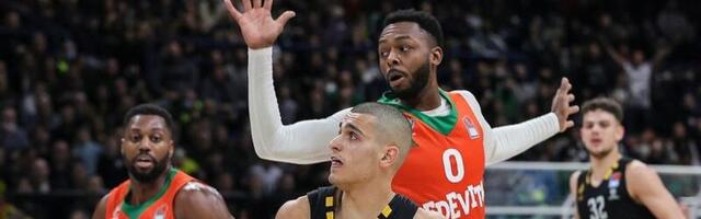Treći poraz Partizana, Cedevita ubacila 96 poena u Areni
