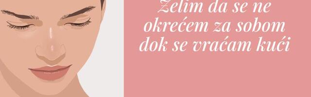 Želim da se ne okrećem za sobom dok se vraćam kući
