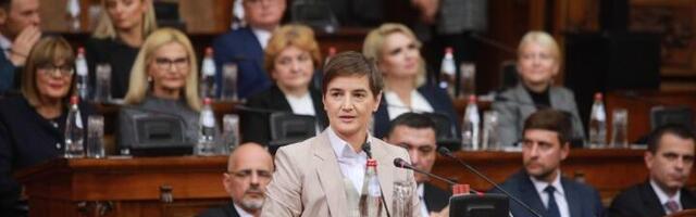 Brnabić u ekspozeu o "svetinjama i crvenim linijama" Srbije
