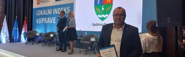 Признање за развој еУправе током 2022. године