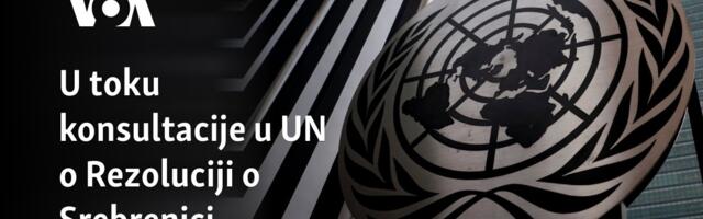 Konsultacije u UN o rezoluciji o Srebrenici