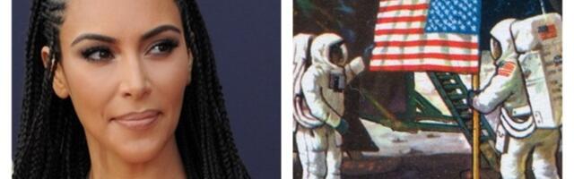 Kim Kardašijan tvrdi da je sletanje na Mesec 1969. bilo LAŽNO: "To se nikada nije dogodilo - zašto se zastava vijori?" (FOTO, VIDEO)