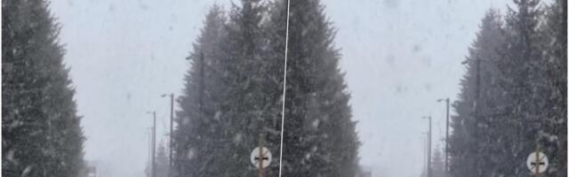 U OVOM DELU SRBIJE VEJE SNEG KAO DA JE JANUAR! Meštani navikli na zimu od Mitrovdana do Đurđevdana: Zimska idila usred proleća (VIDEO)