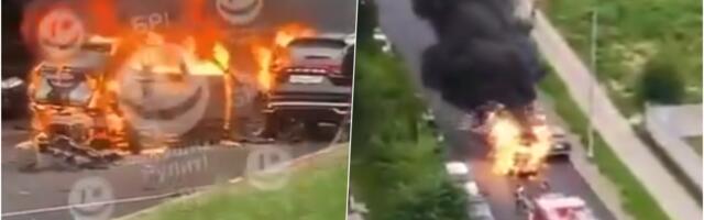 OVO JE RUSKI PUKOVNIK UBIJEN U EKSPLOZIJI DŽIPA: Raznet sa 500 grama trotila u vojnom naselju kod Moskve  (VIDEO, FOTO)