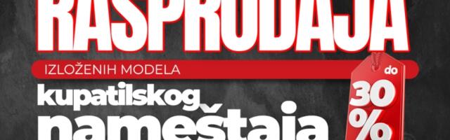 Rasprodaja izloženih modela u Keramici Jovanović - Popusti i do 30%