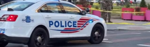 Prve slike sa mesta pucnjave u blizini Bele kuće: Ranjeni vojnik leži među gomilom stakla (FOTO)