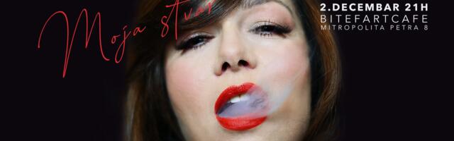 Ivana Peters najavljuje autorski projekat „Moja stvar“ koncertom u Bitef Art Cafeu