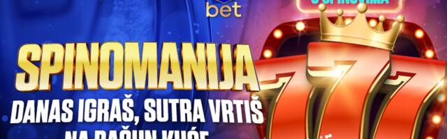 Samo u Mbetu: Danas igraš, sutra vrtiš na račun kuće!