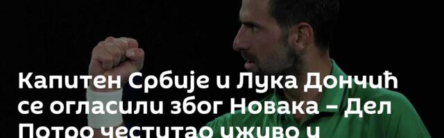 Капитен Србије и Лука Дончић се огласили због Новака – Дел Потро честитао уживо у програму /видео/