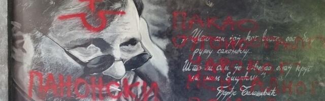 SRAMOTA Opet oskrnavljen mural Balaševiću